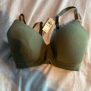 Aerie Green Wireless Bra